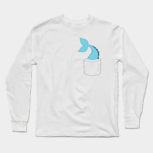 Water fox tail (pocket) Long Sleeve T-Shirt